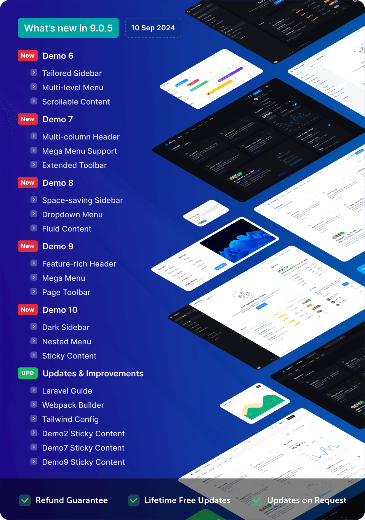 Metronic | Tailwind, Bootstrap, React, Next.js, Vue, Angular, Laravel Admin Dashboard HTML Template - 29