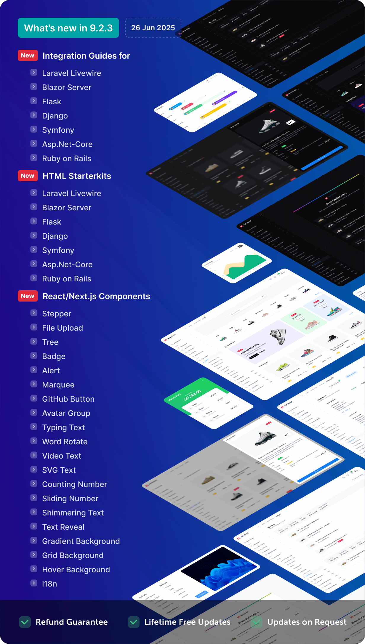 Metronic | Tailwind, Bootstrap, React, Next.js, Vue, Angular, Laravel Admin Dashboard HTML Template - 27