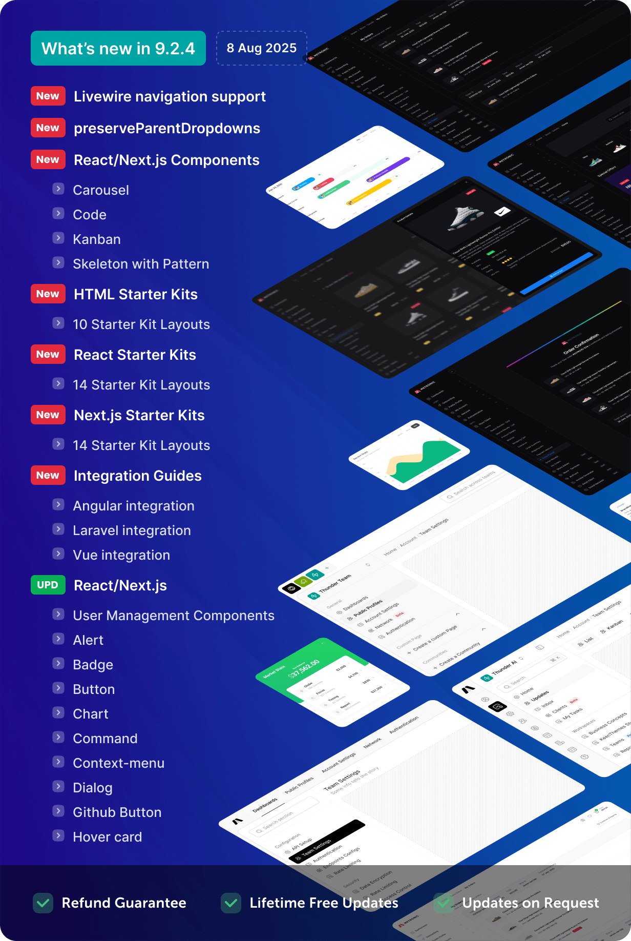 Metronic | Tailwind, Bootstrap, React, Next.js, Vue, Angular, Laravel Admin Dashboard HTML Template - 26
