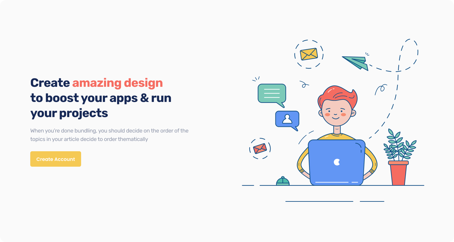 landing page illustrations